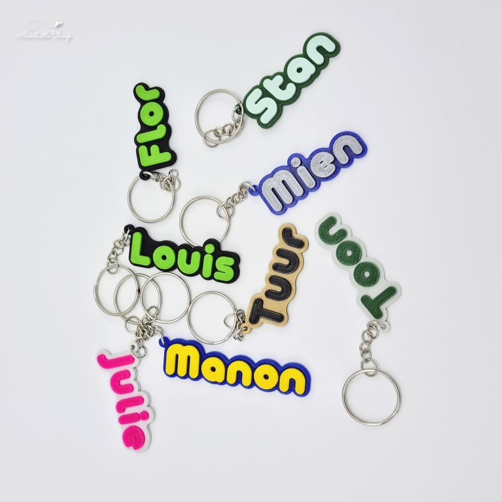 Sleutelhanger met Naam