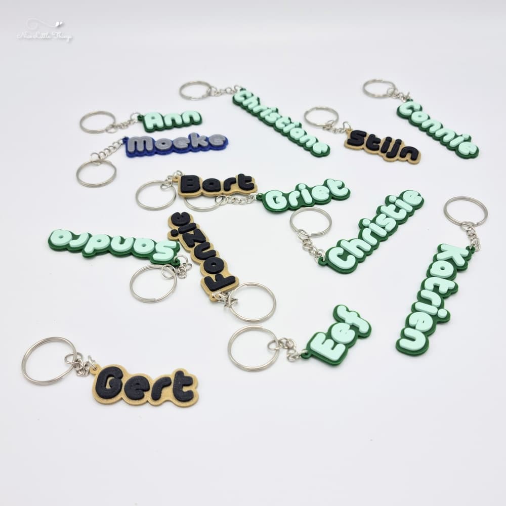 Sleutelhanger met Naam