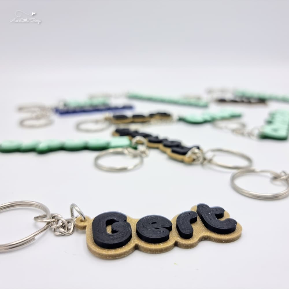 Sleutelhanger met Naam