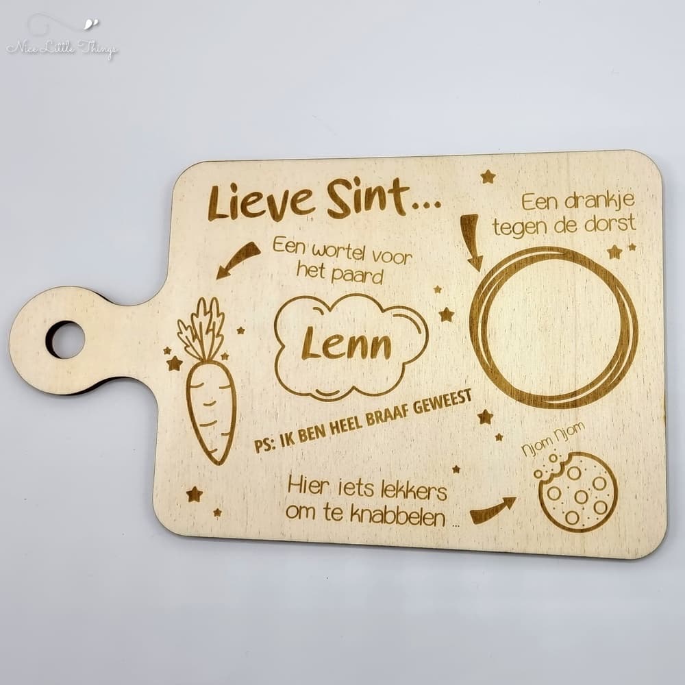 Personalized Sinterklaas Welcome Sign