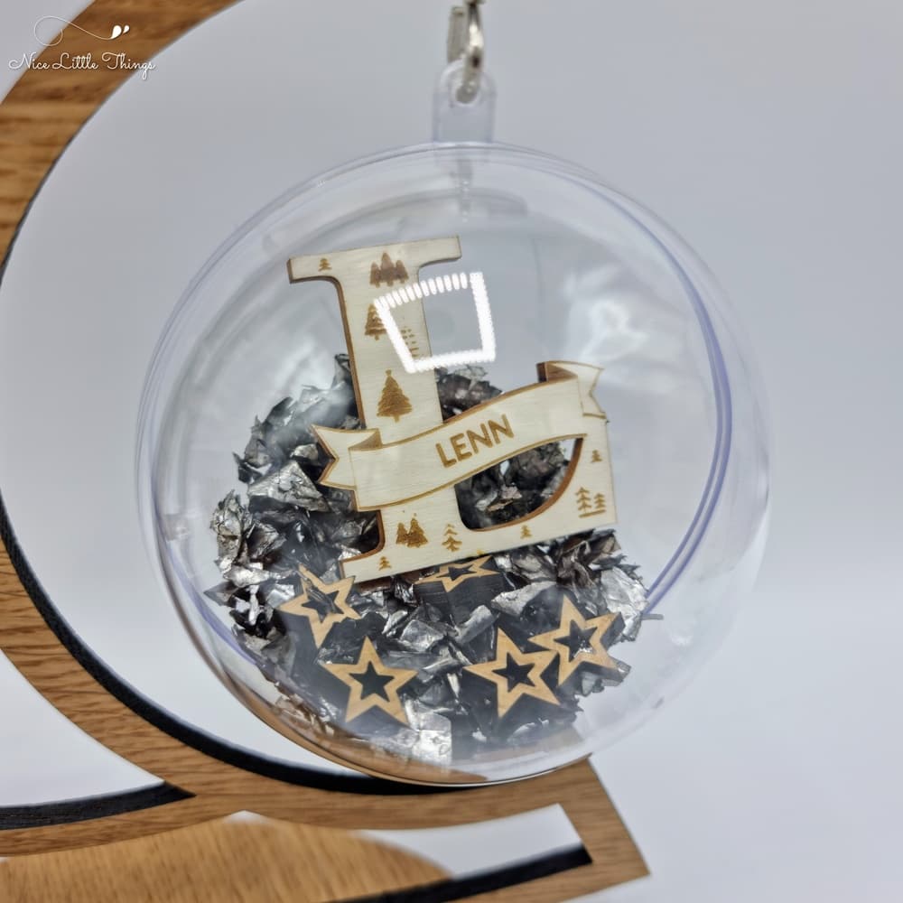 Gepersonaliseerde Luxe Kerstbal