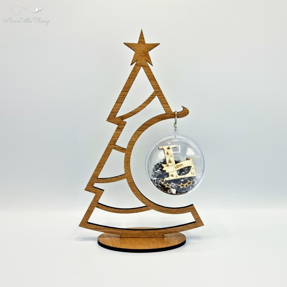 Gepersonaliseerde Luxe Kerstbal