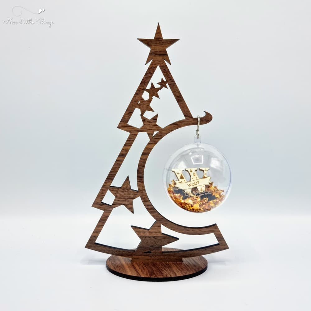 Gepersonaliseerde Luxe Kerstbal