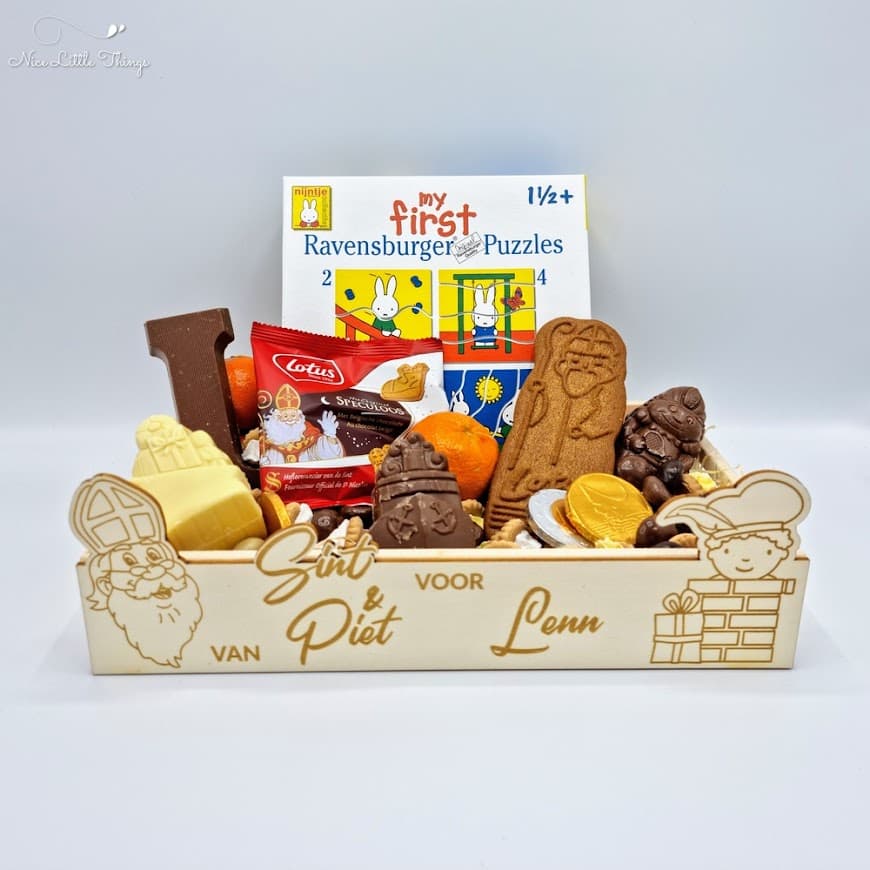 Gepersonaliseerde Sinterklaas Snoepplateau