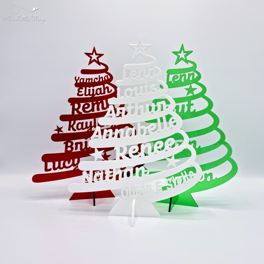 family Christmas tree