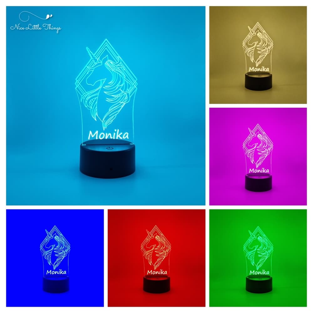 RGB LEDlamp Unicorn