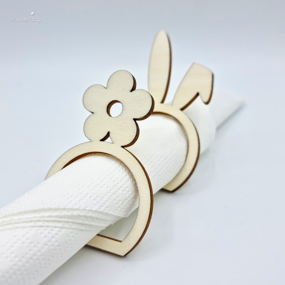 set of napkin rings Easter