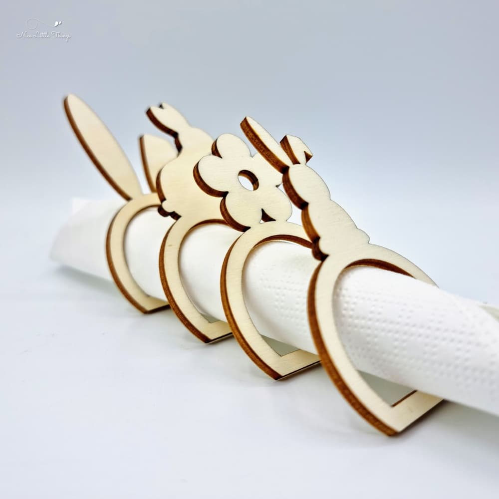 Set of napkin rings Easter