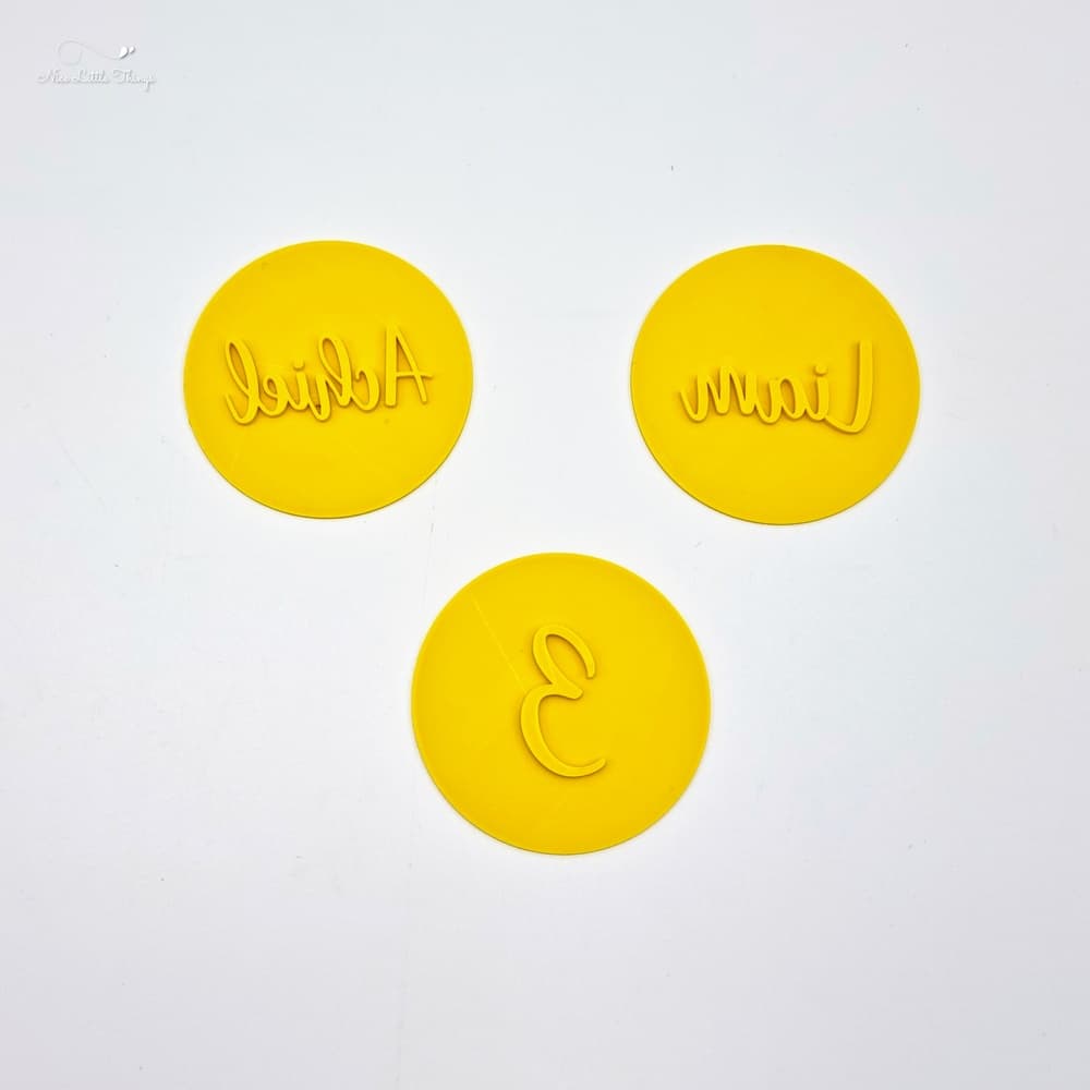 Koekjesstempel met Naam