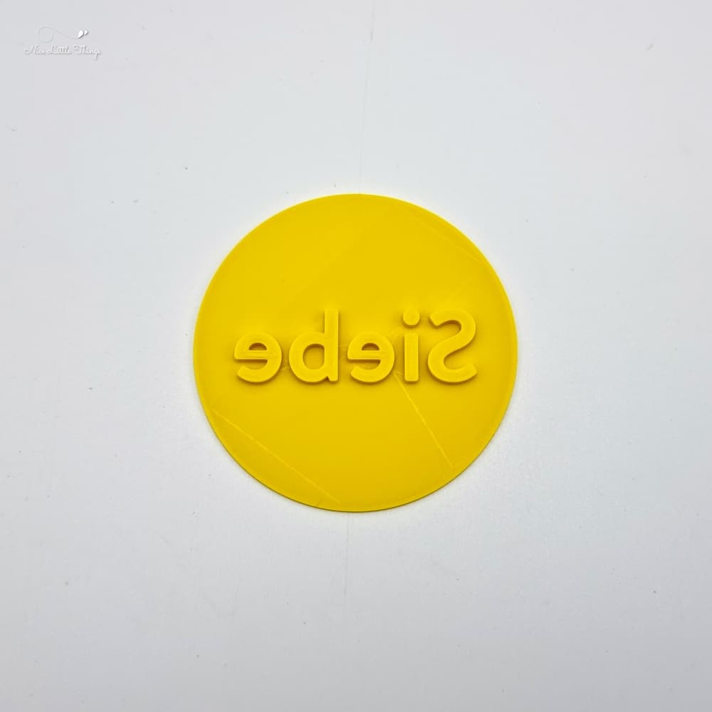 Koekjesstempel met Naam