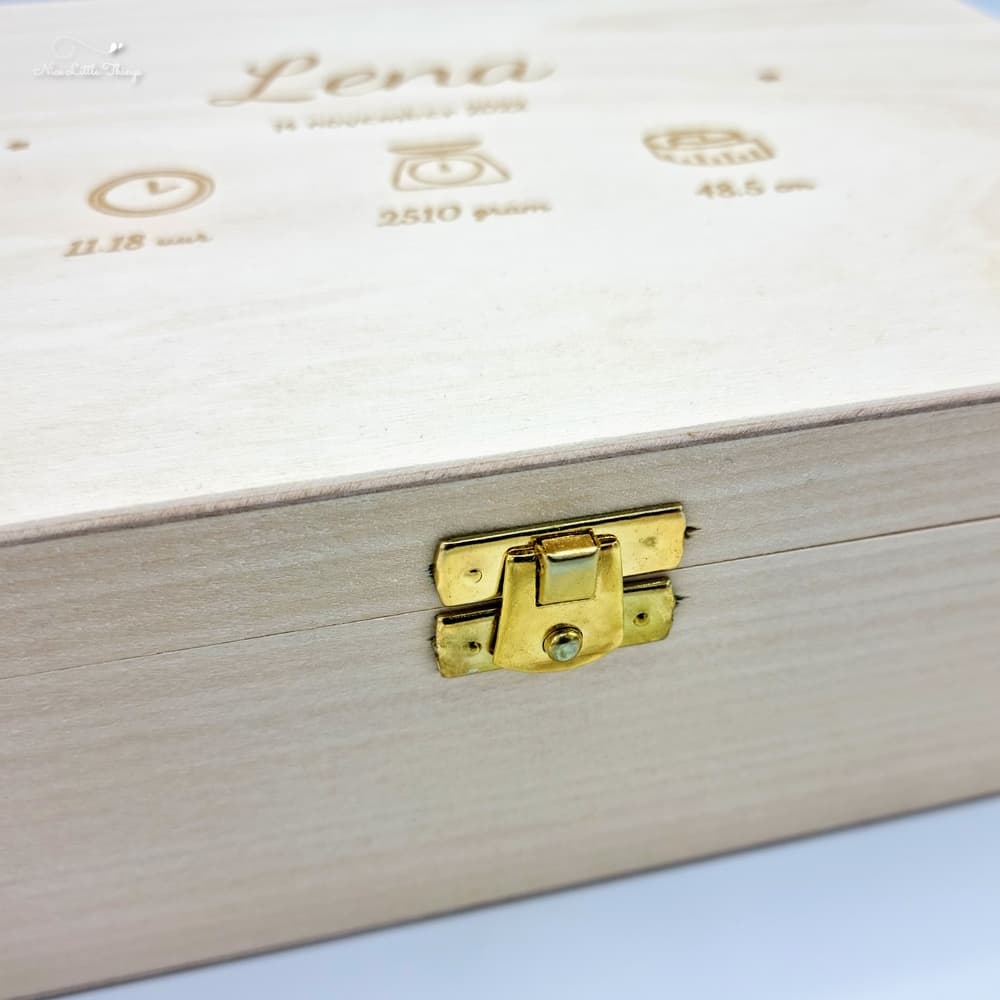 Memory box with Name and Image