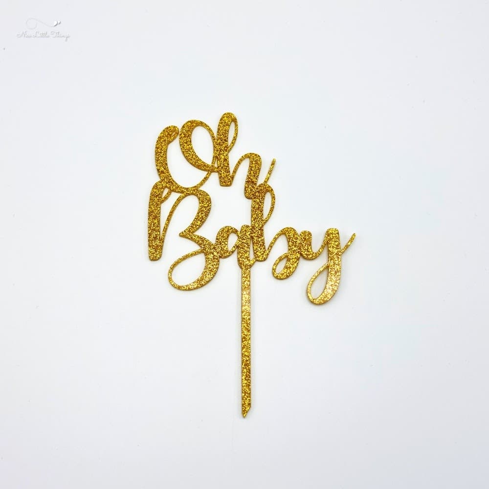 Cake topper Oh Baby