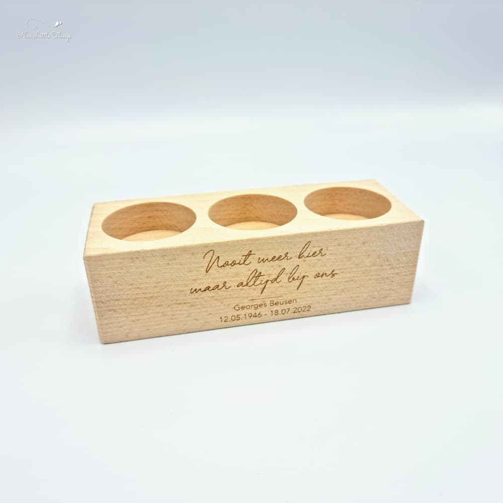 Tea Light Candle Holder Remembrance