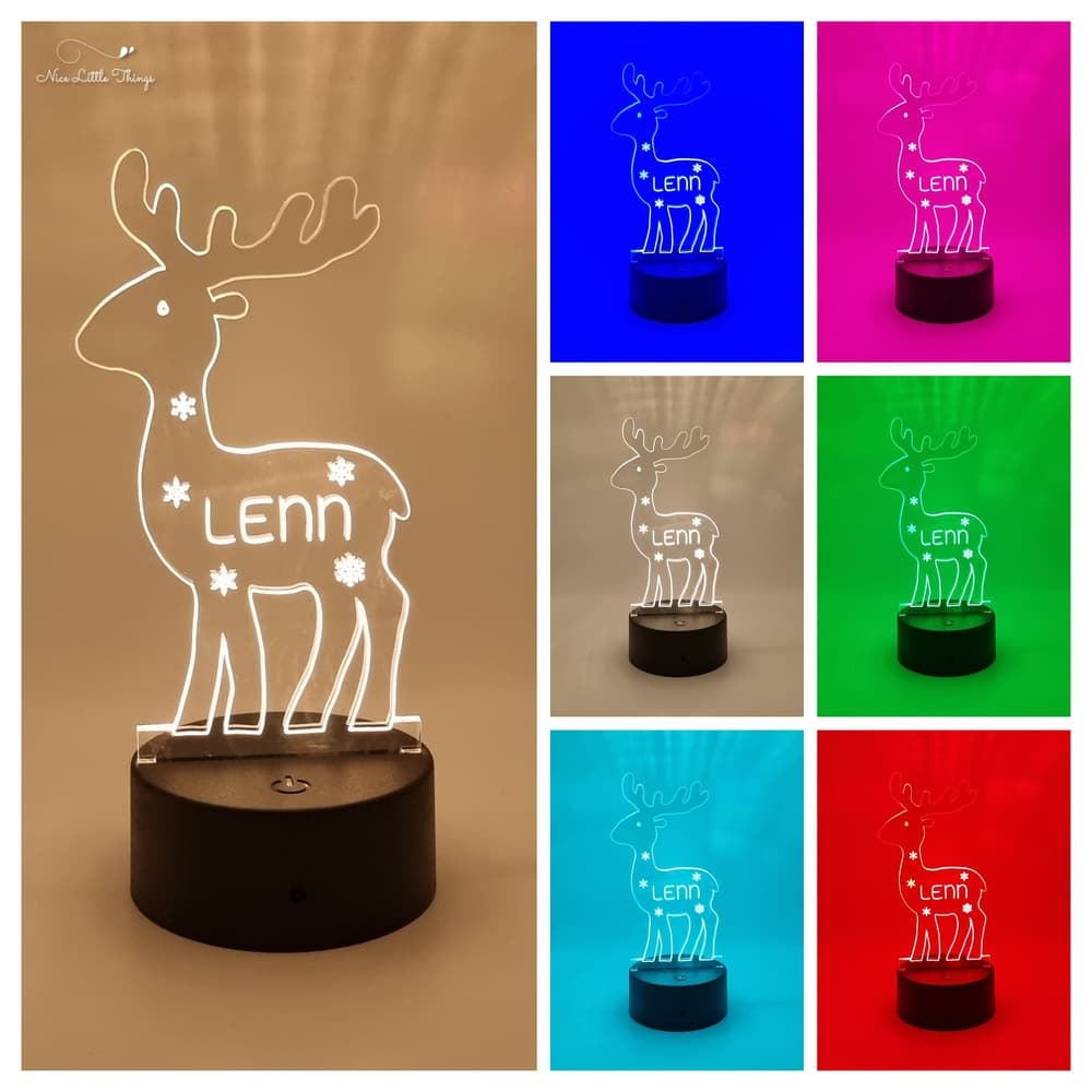 RGB LEDlamp Rendier
