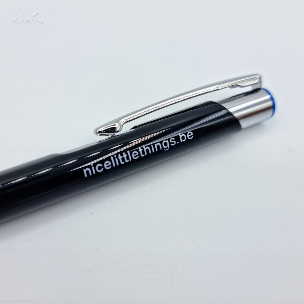 Engraved aluminum pen