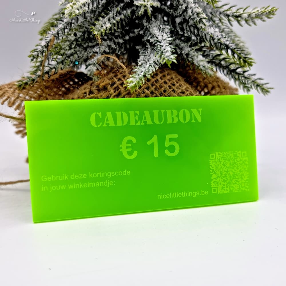 Gift card 15
