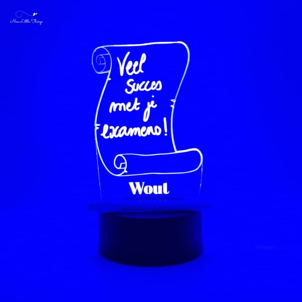 Gepersonaliseerde RGB LEDlamp Tekenen met Licht - Perkament