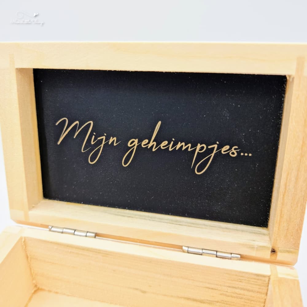 Jewelry Box with Name and Heart