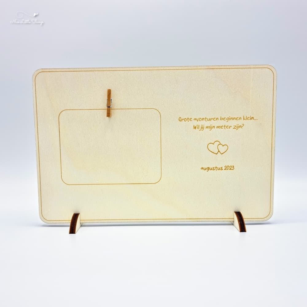 Zwangerschapsaankondiging Echo