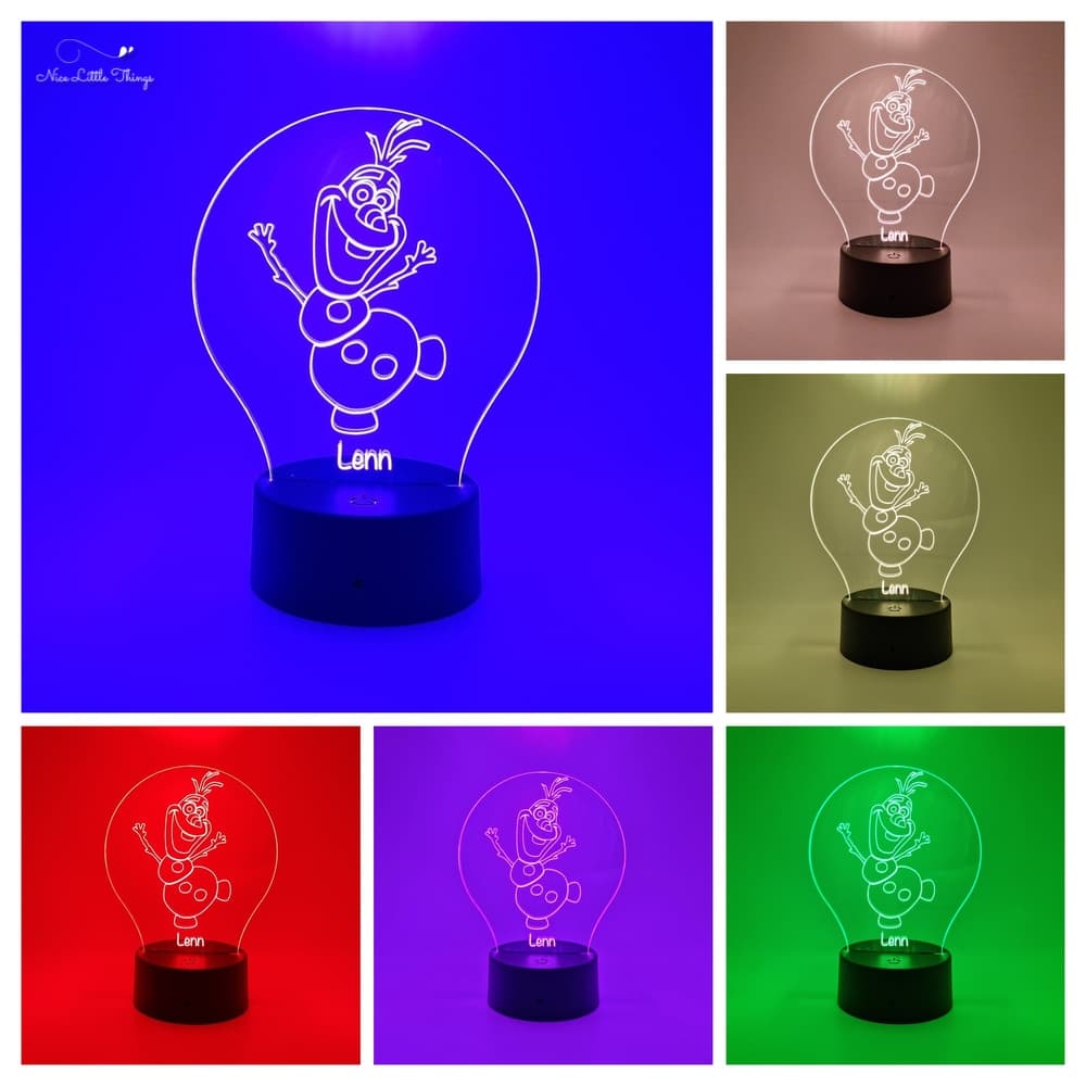 RGB LEDlamp Frozen Olaf