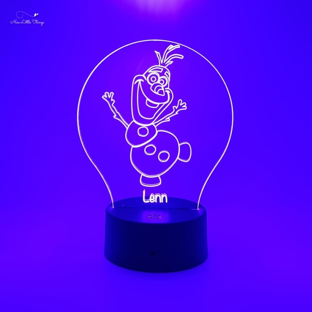 RGB LEDlamp Frozen Olaf