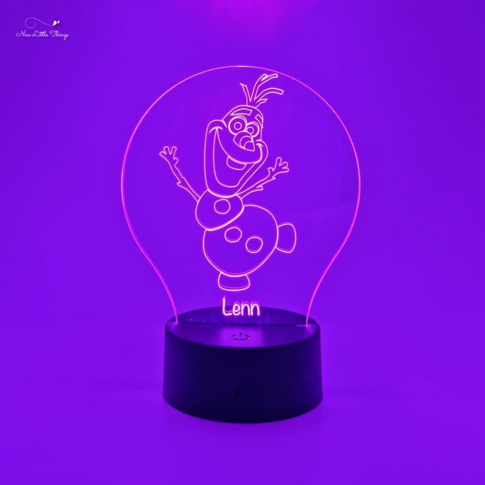 RGB LEDlamp Frozen Olaf