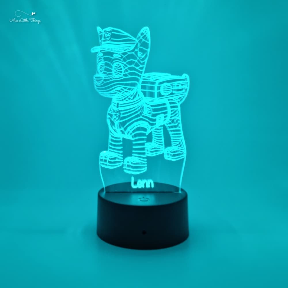 RGB LEDlamp Paw Patrol Chase