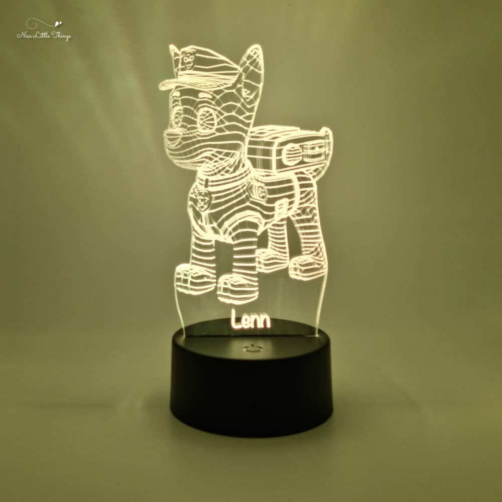 RGB LEDlamp Paw Patrol Chase