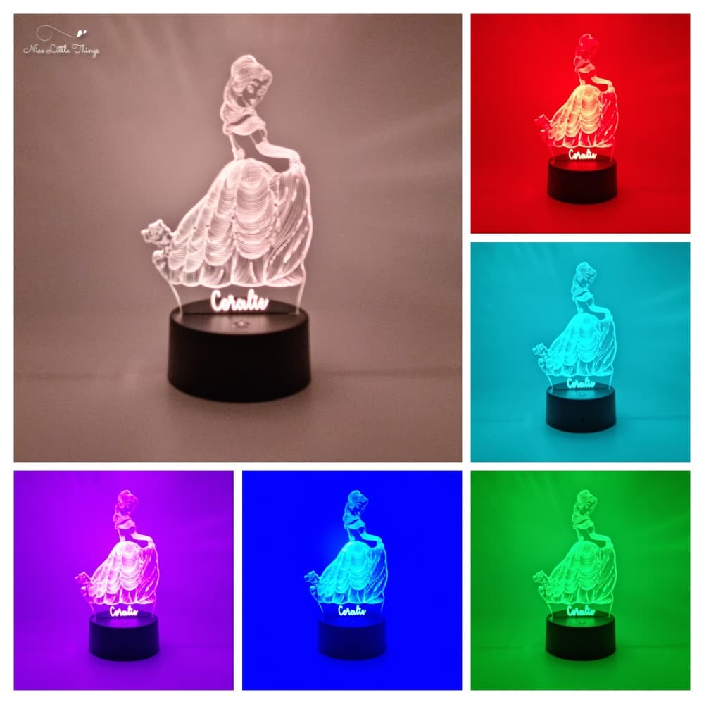 RGB LEDlamp Princess