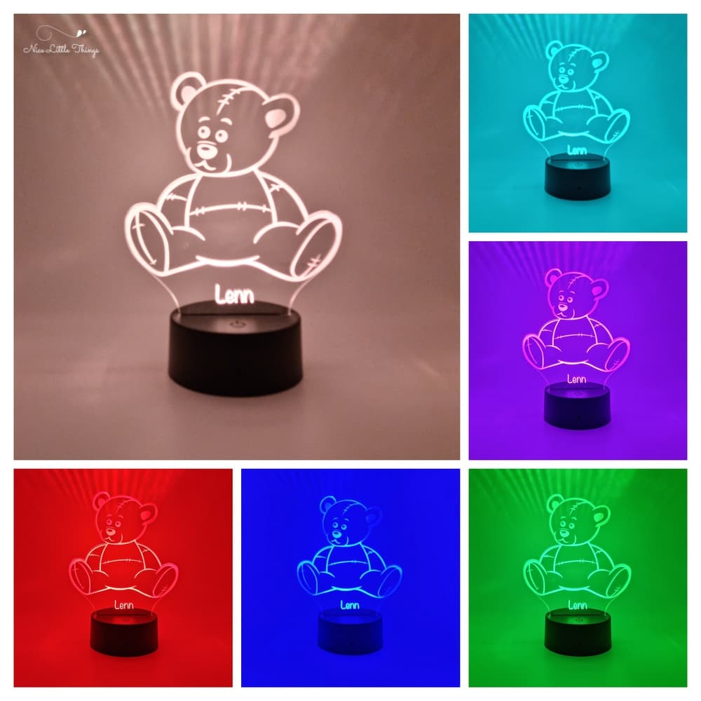 RGB LEDlamp Teddybeer