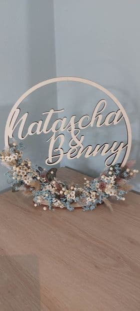 Personalized Name Circle - 2 Names