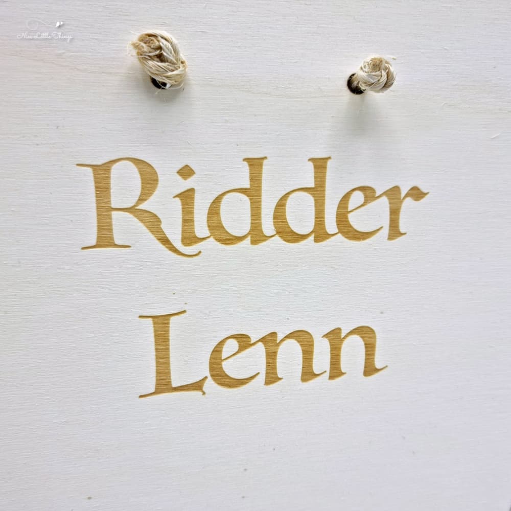 Gepersonaliseerd Schild & Zwaard