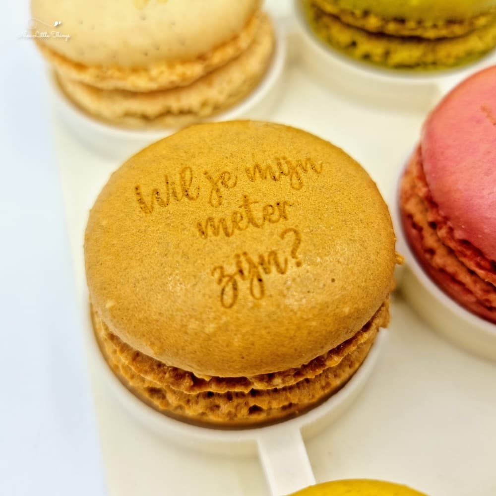 Macaroons - Will you be my godmother?