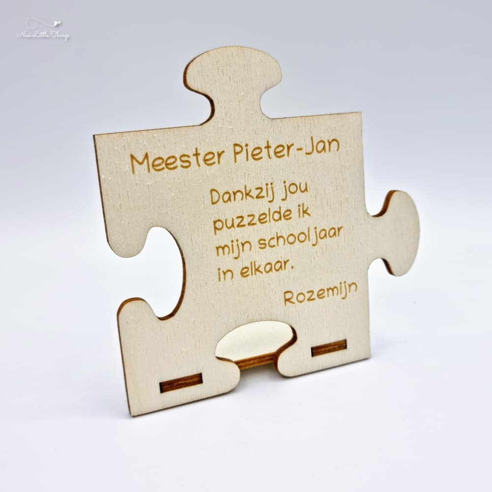 Puzzle Piece End of School Year