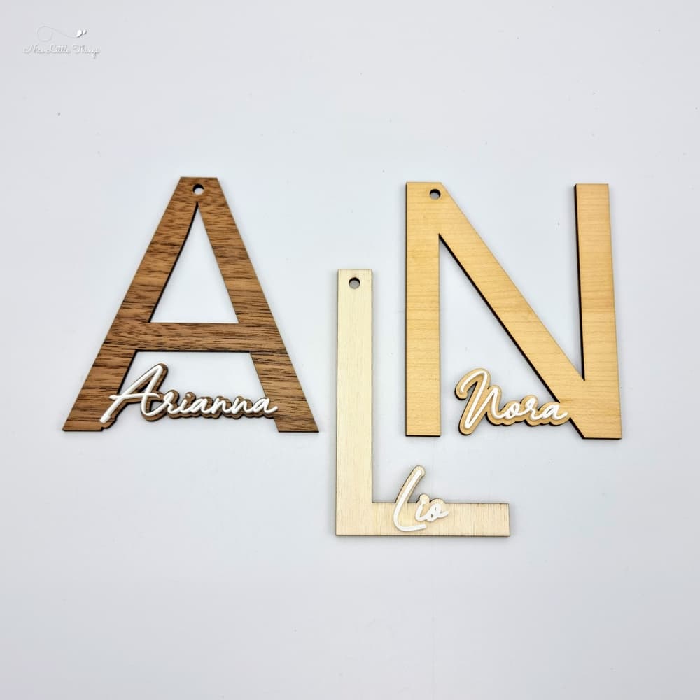 Christmas Ornament Letter