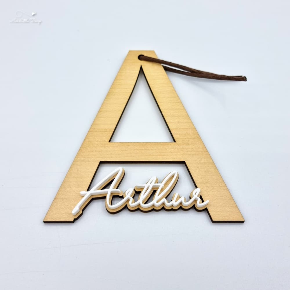 Christmas Ornament Letter