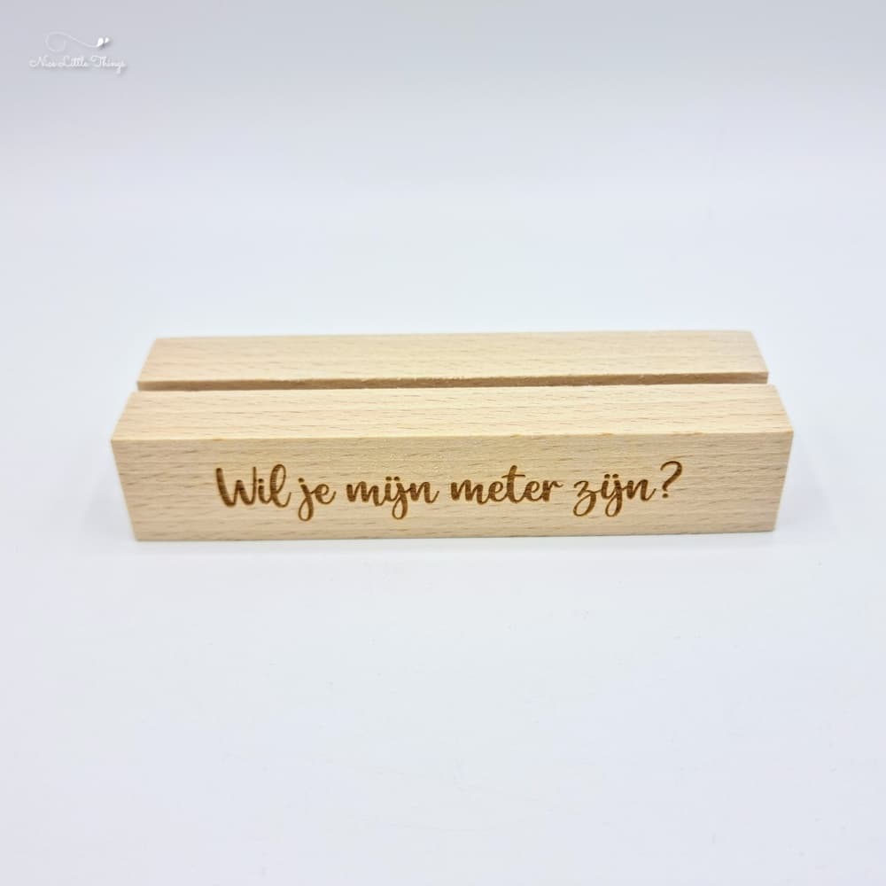 Wooden Photo Holder