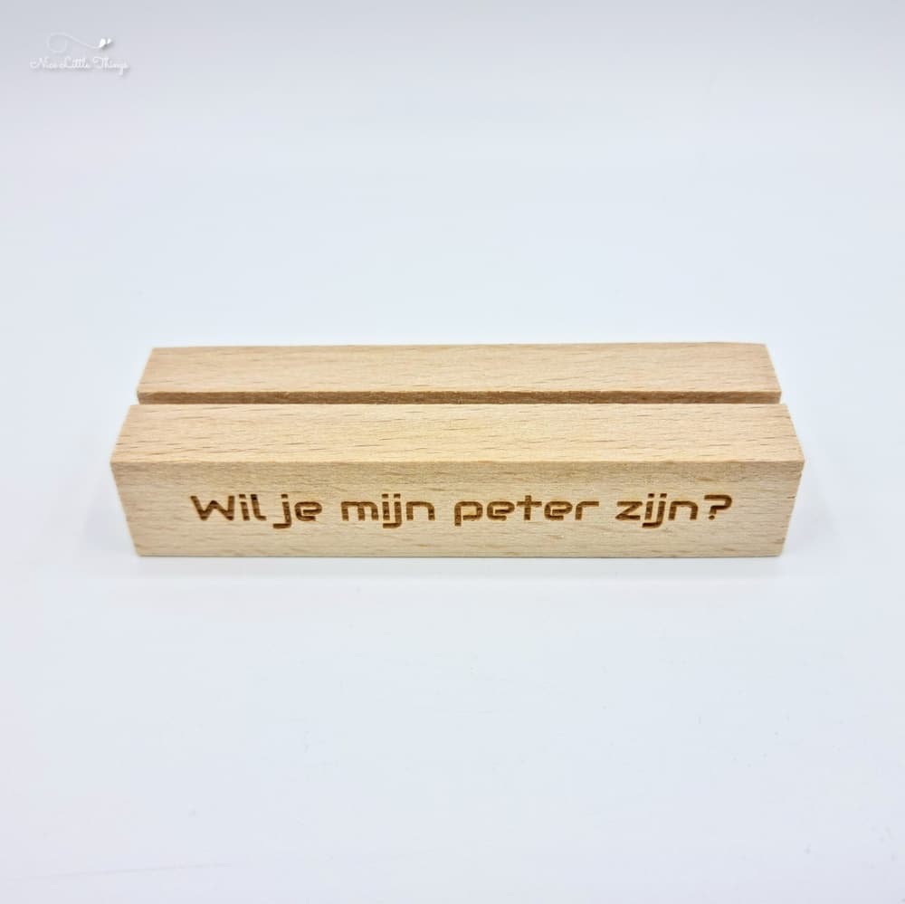 Porte-photos en bois