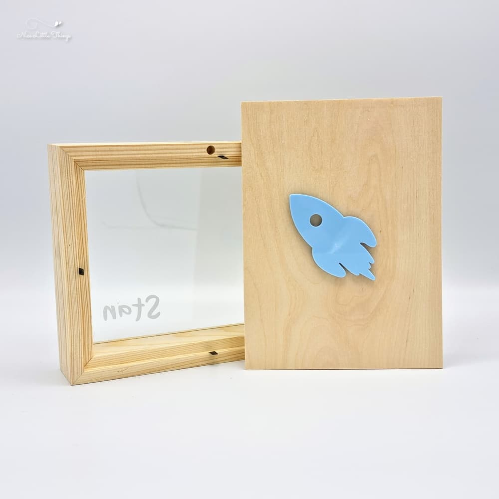 Spaarpot met Naam - Raket