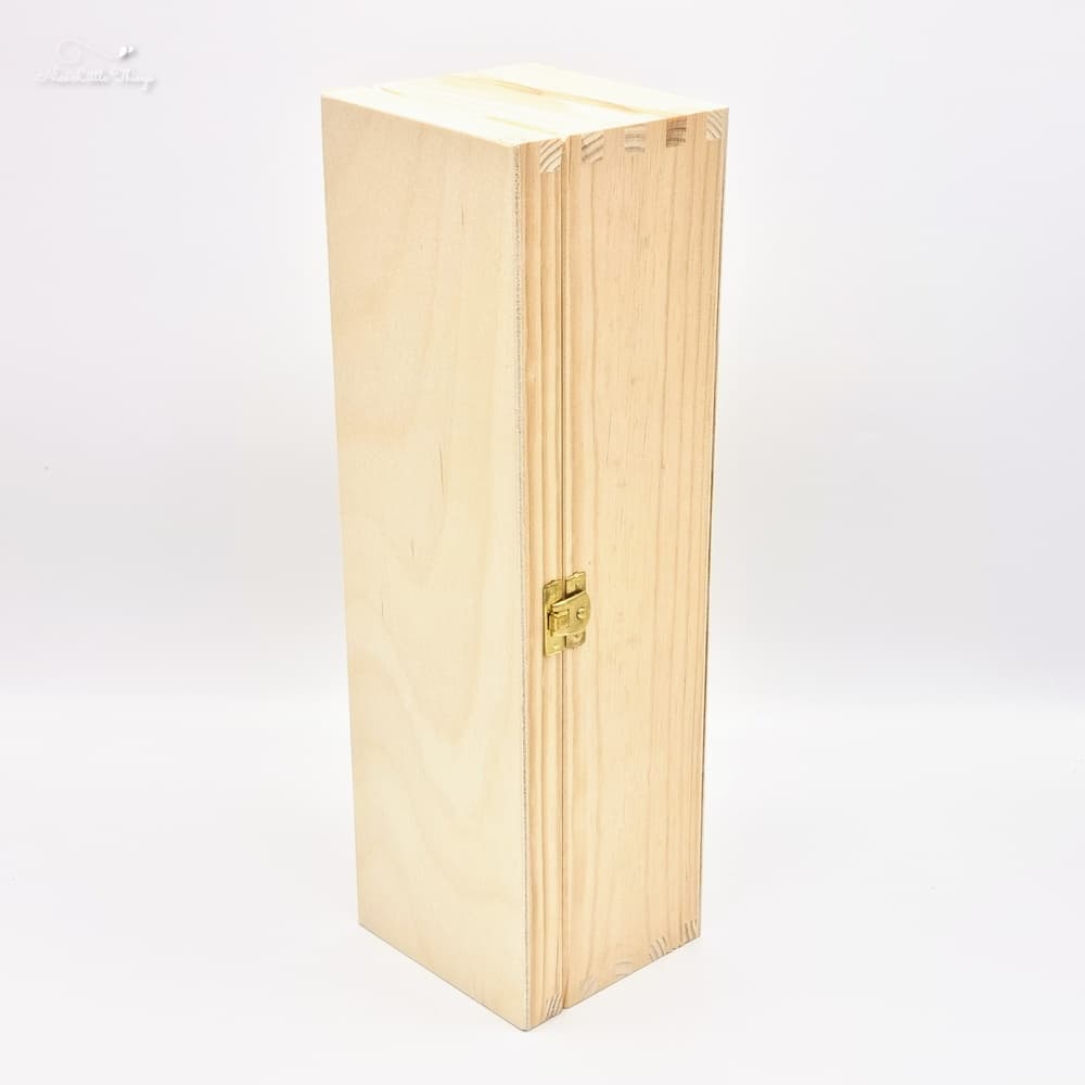 Wijnkist solo met slotje