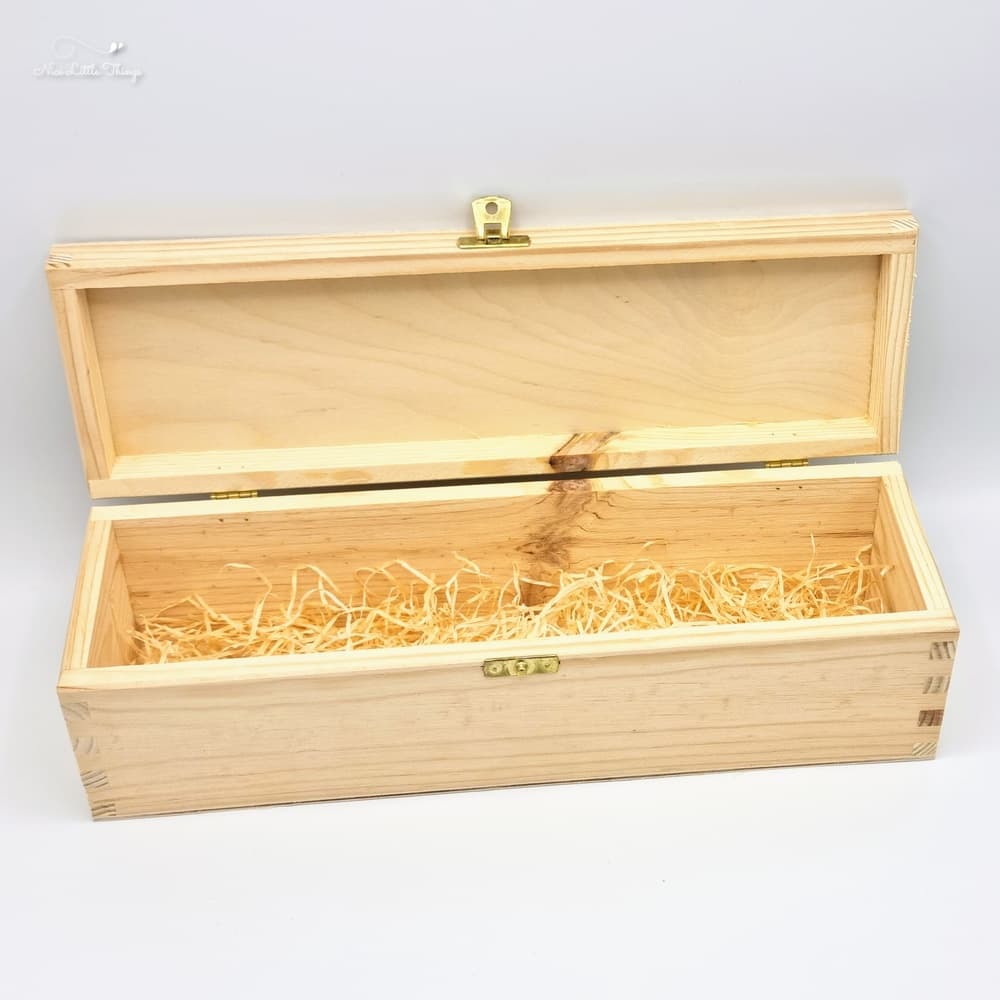 Wijnkist solo met slotje