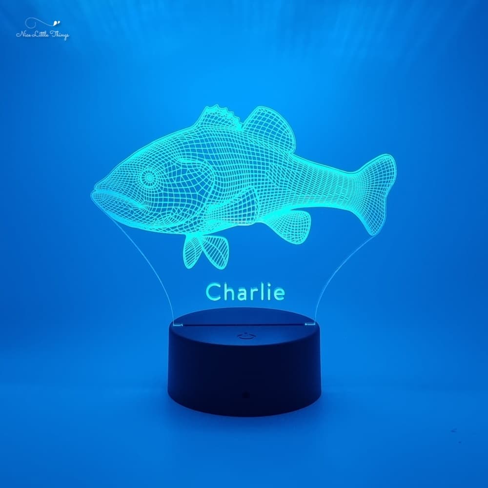 RGB LED Light Largemouth Bass