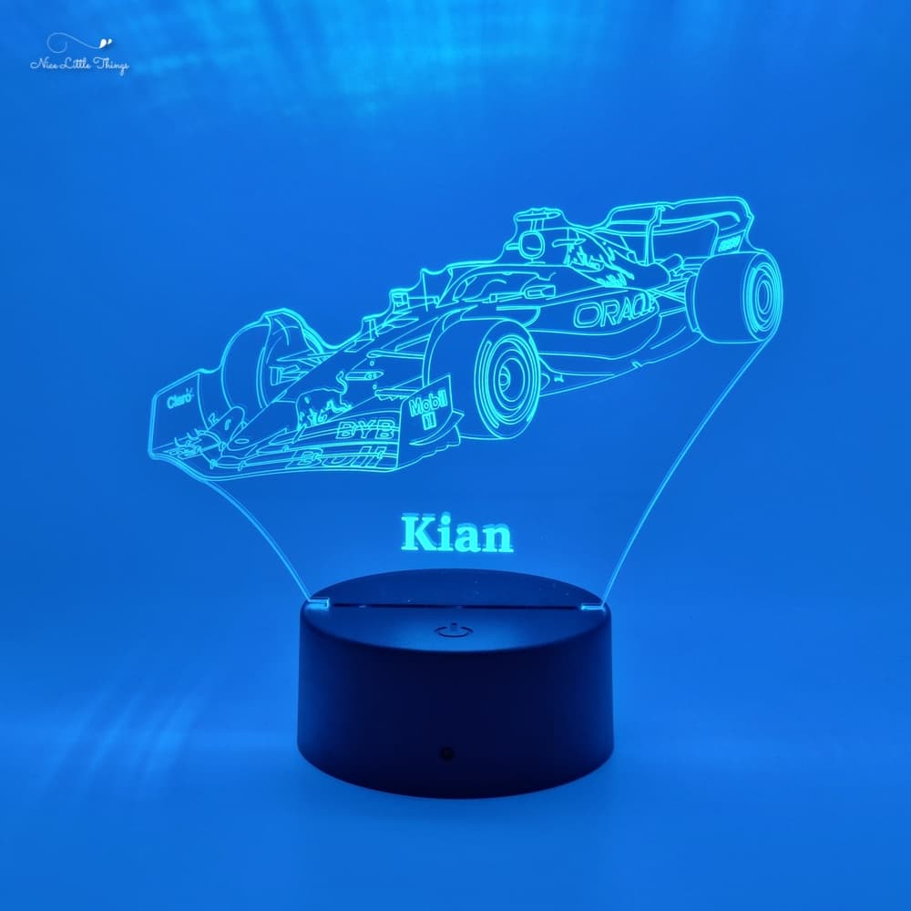 RGB LED Lamp Formula 1 Redbull Team