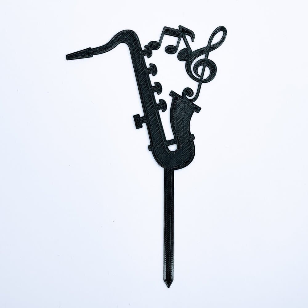 cake topper saxophone