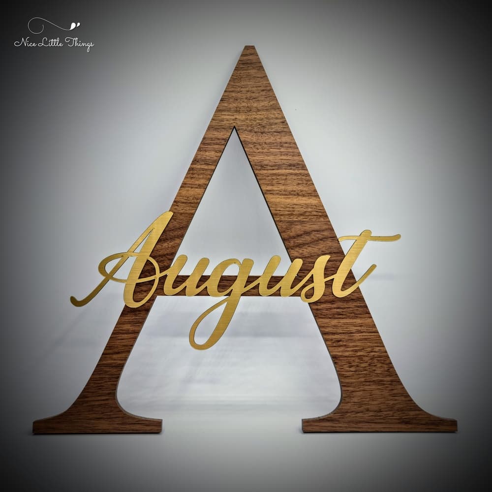 decoration with name