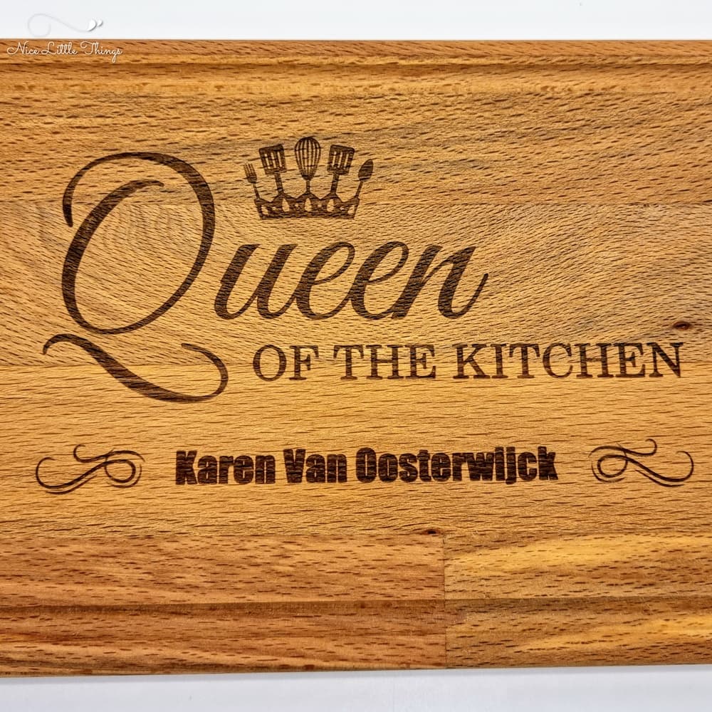 cutting board-queen-of-the-kitchen