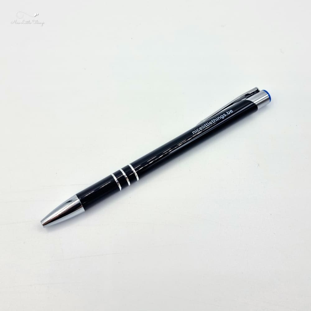 Engraved aluminum pen