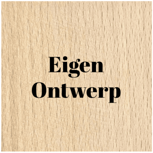 Houten Kubus- Eigen ontwerp