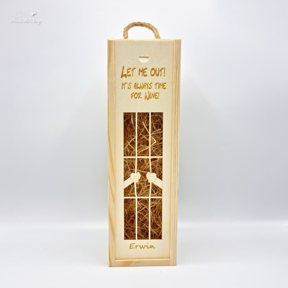 Gepersonaliseerde Wijnkist - Gevangenis