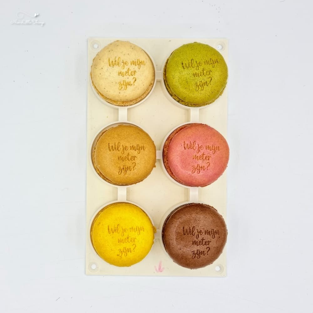 Macaroons - Will you be my godmother?